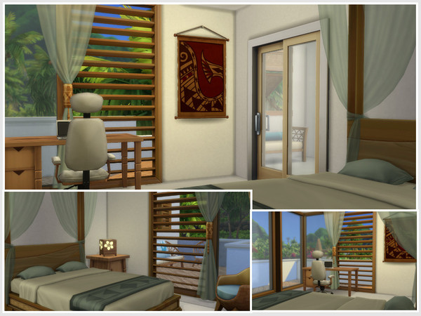 Sims 4 Curcuma house by philo at TSR