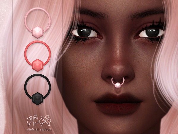 Sims 4 MeNtal Septum by 4w25 at TSR