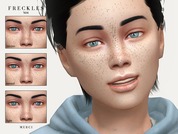 Sims 4 Freckles N04 by Merci at TSR