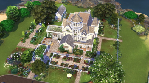 Sims 4 Practical Magic home at BERESIMS