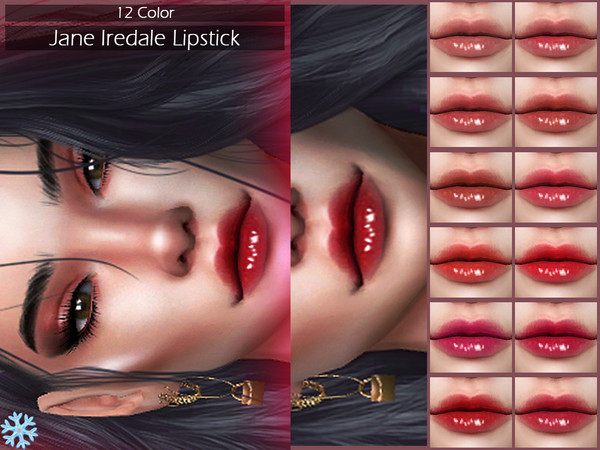 Sims 4 LMCS Jane Iredale Lipstick by Lisaminicatsims at TSR