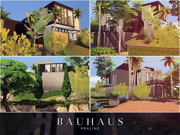 Sims 4 Bauhaus by Pralinesims at TSR