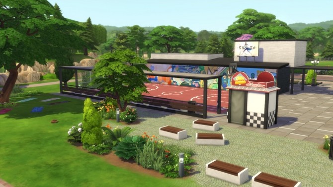 Sims 4 Newcrest Park at ArchiSim