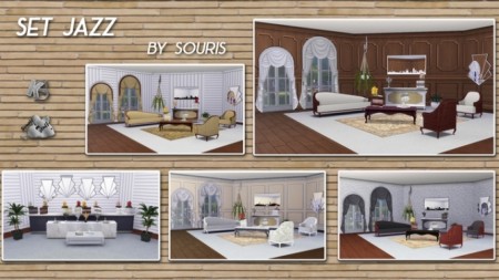 JAZZ living room by Souris at Khany Sims