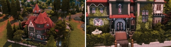 Sims 4 The Witches’ Victorian house at Miss Ruby Bird