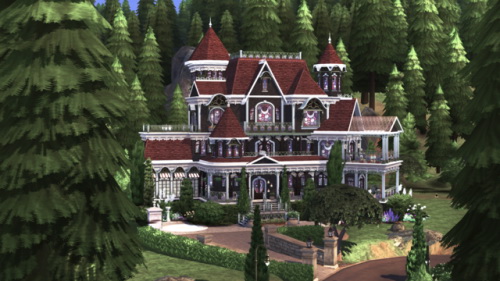 Sims 4 Spellcaster Manor at BERESIMS