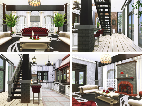 Sims 4 Romario house by Rirann at TSR