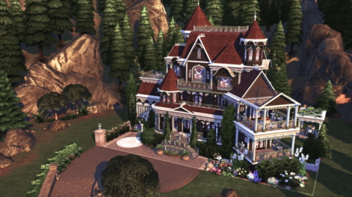 Sims 4 Spellcaster Manor at BERESIMS