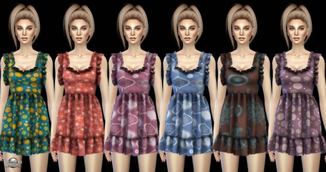 Sims 4 Slenoara dress at Jomsims Creations