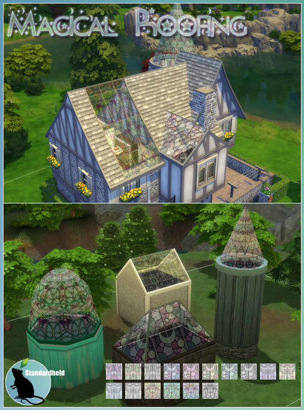 Sims 4 Magical Roofing at Standardheld