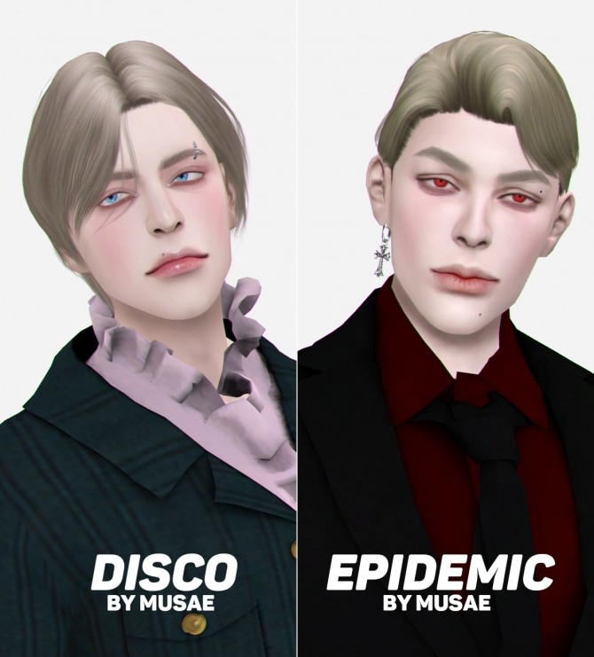 Sims 4 Disco & Epidemic Hair at EFFIE