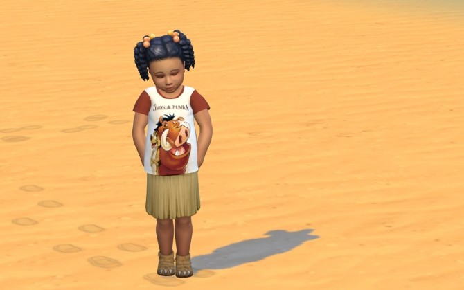 Sims 4 Printed Toddler T Shirts at Louisa Creations4Sims
