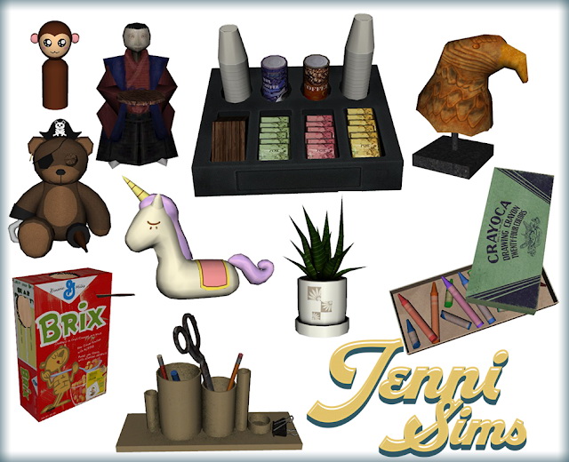 Sims 4 Decorative Apple Harvest 10 Items at Jenni Sims