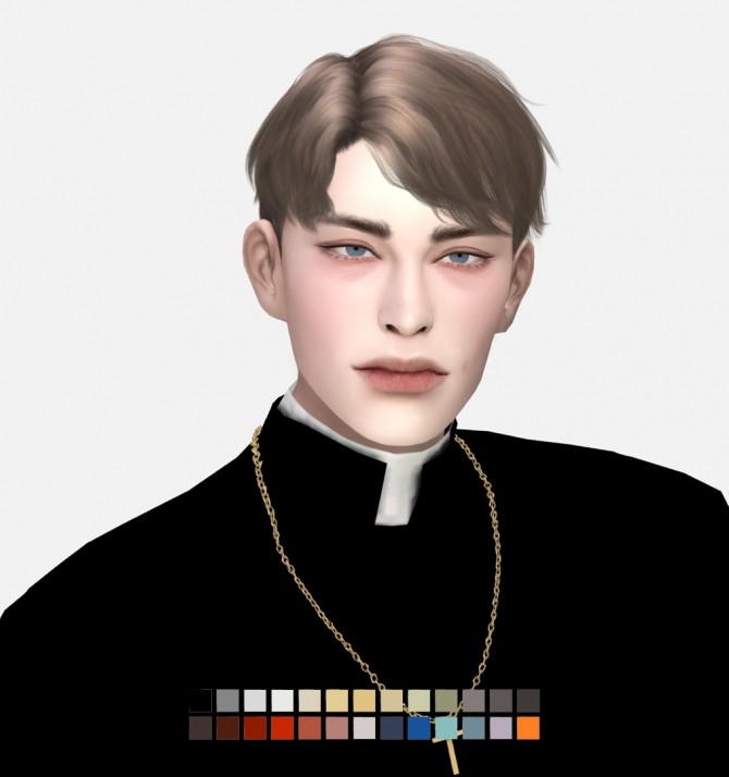 Sims 4 Priest & Stray Cat Hair at EFFIE