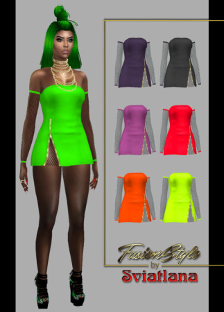 Dresses, jacket and blouse (P) at FusionStyle by Sviatlana