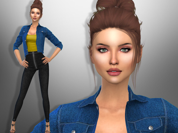 Sims 4 Naomi Web by divaka45 at TSR