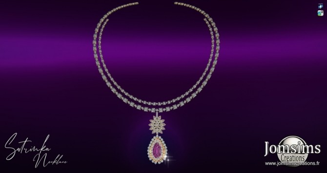 Sims 4 Satrinka necklace at Jomsims Creations
