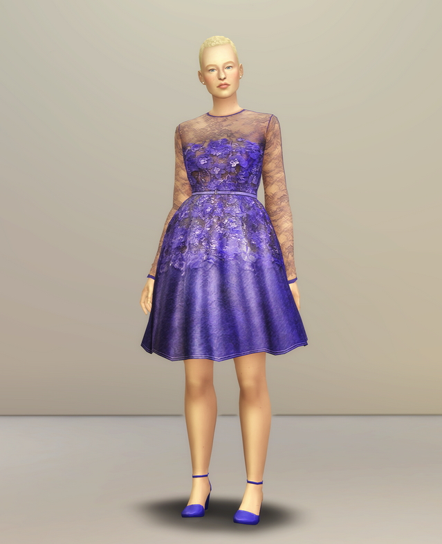 Sims 4 SS 2014 Couture Collection I 2 short dress at Rusty Nail