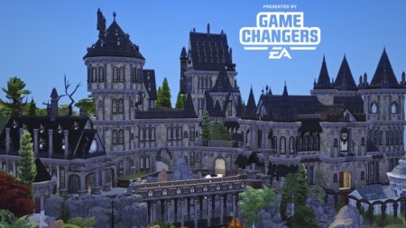 Hogwarts School of Witchcraft and Wizardry at Akai Sims – kaibellvert