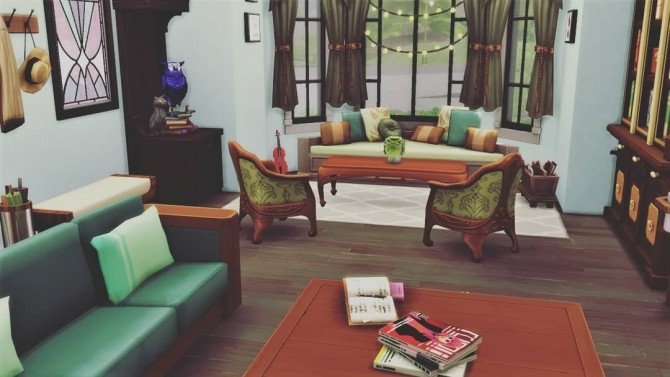 Sims 4 Steeped in Magic house at Agathea k