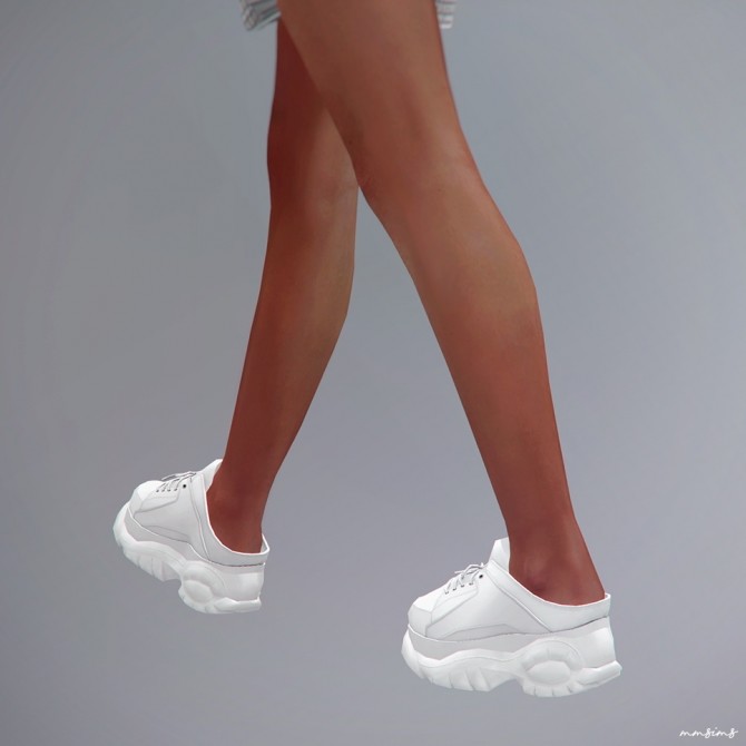 Sims 4 Buffalo Sneakers Half AF at MMSIMS