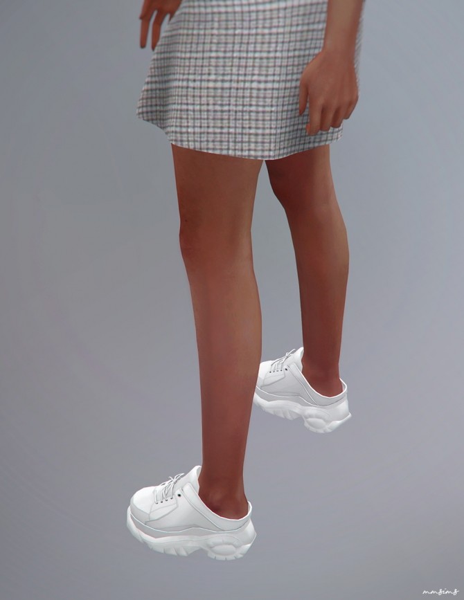 hånd ilt Mild Buffalo Sneakers Half AF at MMSIMS » Sims 4 Updates
