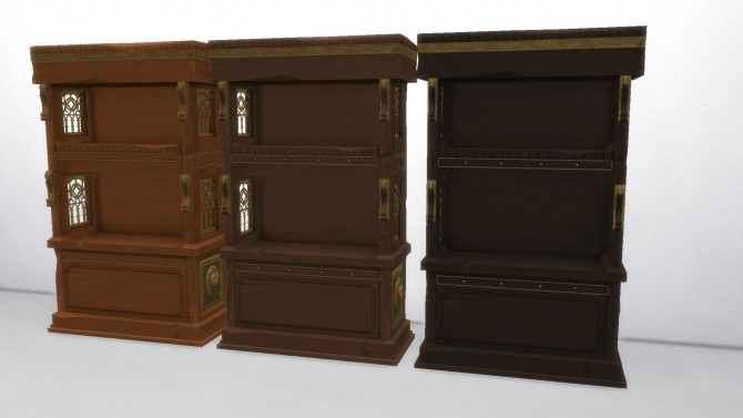 Sims 4 Medieval Shelf by TheJim07 at Mod The Sims