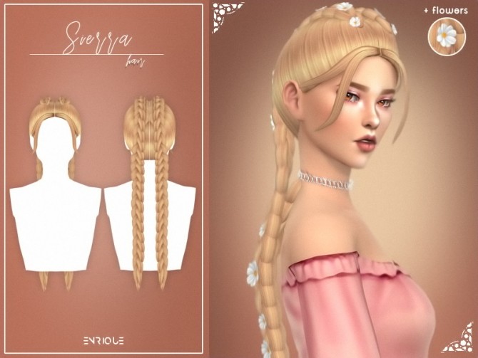 Sims 4 Sierra Hairstyle at Enriques4