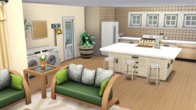 Sims 4 Suburban Dreams house at ArchiSim