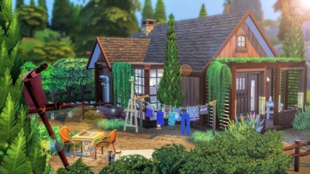 Rustic Hideaway by Cassie Flouf at L’UniverSims