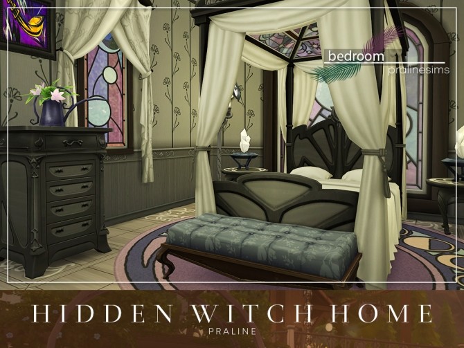 Sims 4 Hidden Witch Home by Praline at Cross Design