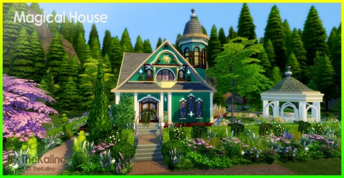 Sims 4 Magical house at Kalino