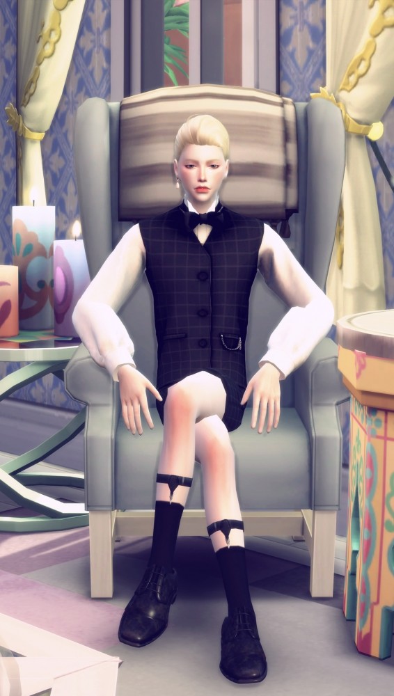 Sims 4 Male suit at Chaessi