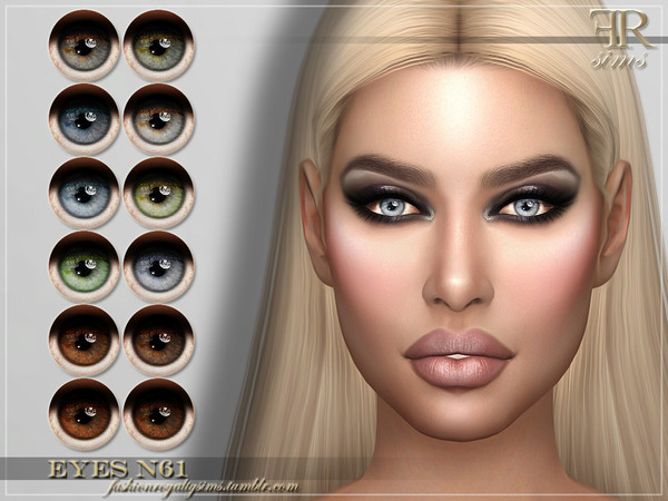 Sims 4 FRS Eyes N61 by FashionRoyaltySims at TSR