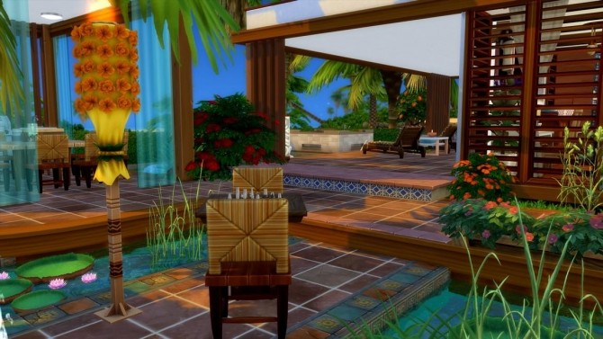 Sims 4 Villa Soleil by chipie cyrano at L’UniverSims