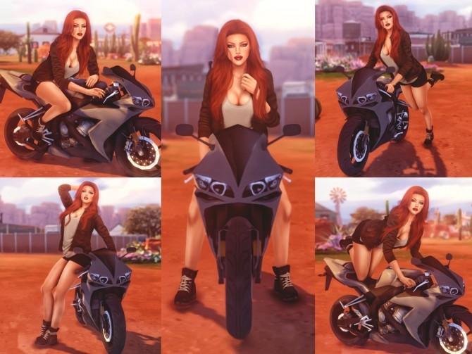 Sims 4 Motorcycle Poses at Katverse
