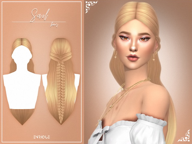 Sims 4 Sail Hairstyle at Enriques4