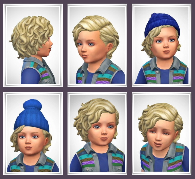 Sims 4 Toddler Magic Curls at Birksches Sims Blog