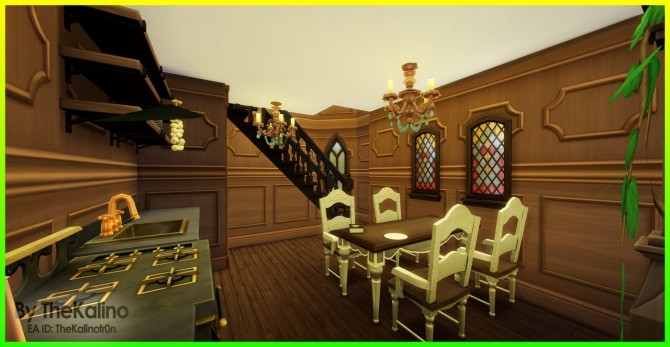 Sims 4 Overgrown Old Magic Home at Kalino