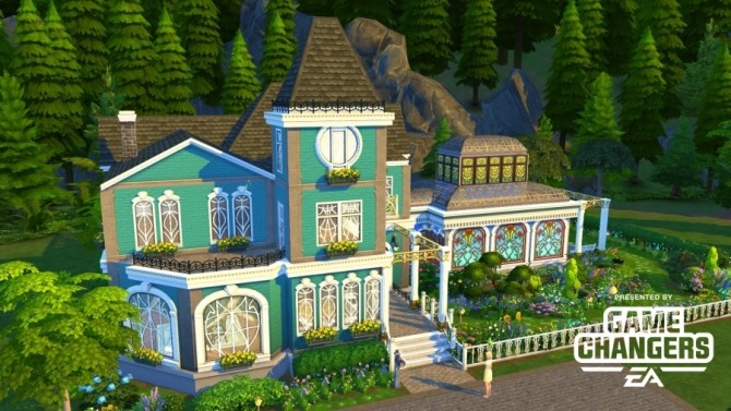 Sims 4 Ilverly house by Bloup at Sims Artists