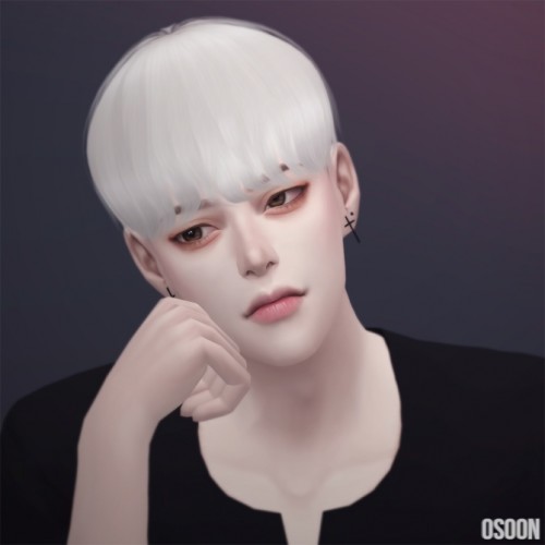 Male Hair 04 at Osoon » Sims 4 Updates