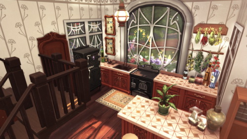 Sims 4 Witch’s Cottage at BERESIMS