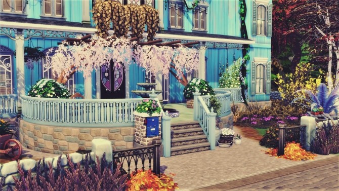 Sims 4 Magic Manor at Agathea k