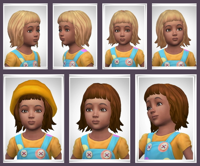 Sims 4 Toddler Short Hair Bobby at Birksches Sims Blog