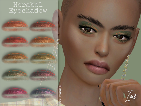 Sims 4 IMF Norabel Eyeshadow N.103 by IzzieMcFire at TSR
