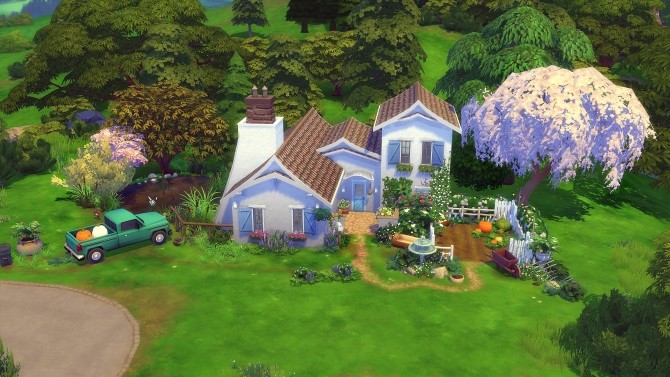 Sims 4 Blanche small farm by Angerouge at Studio Sims Creation