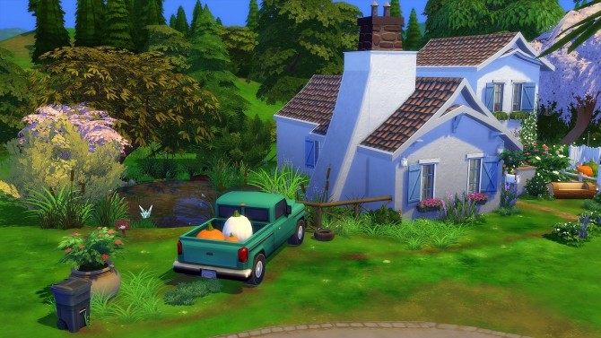 Sims 4 Blanche small farm by Angerouge at Studio Sims Creation