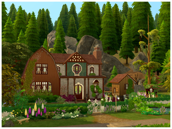 Sims 4 Spell Casters Family home by Mini Simmer at TSR
