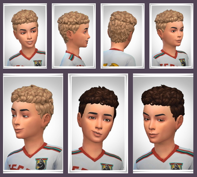 Sims 4 Kids Pixie Curls Hair at Birksches Sims Blog