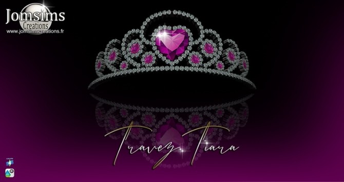 Sims 4 Travez tiara at Jomsims Creations